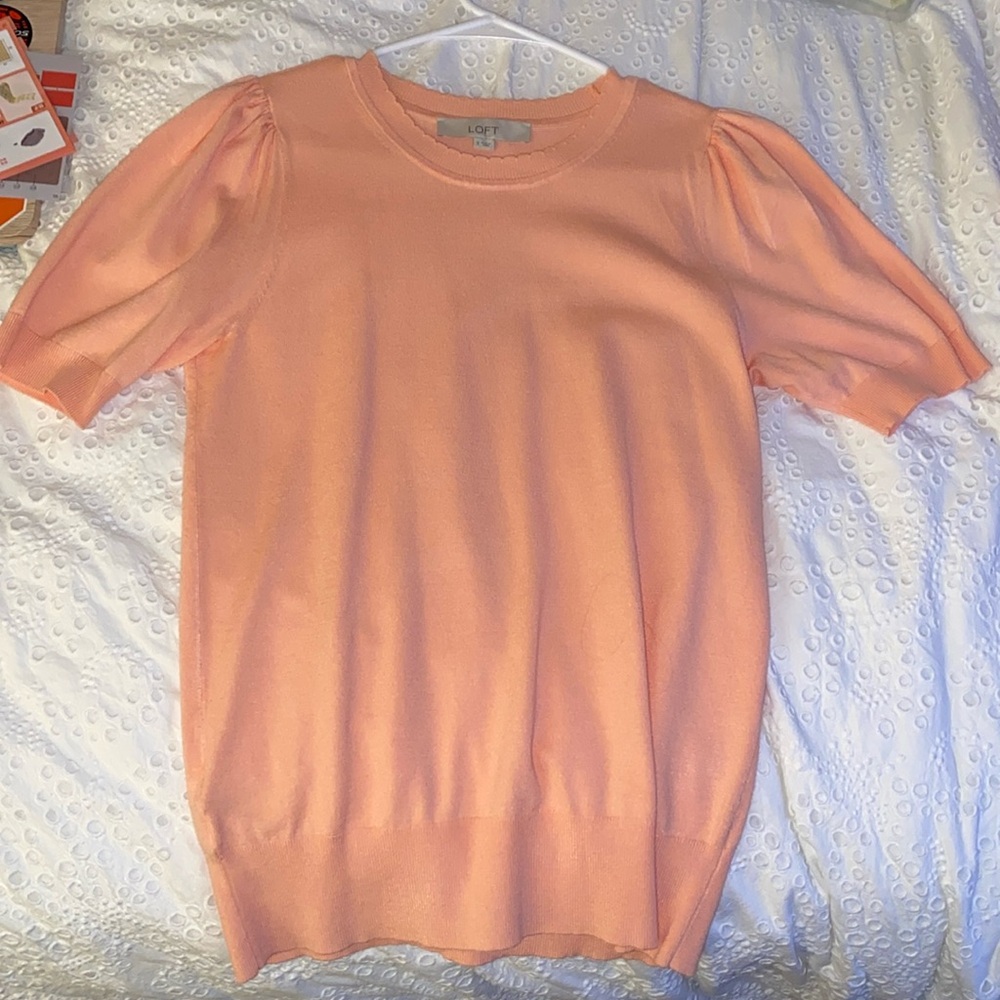 Pink loft sweater